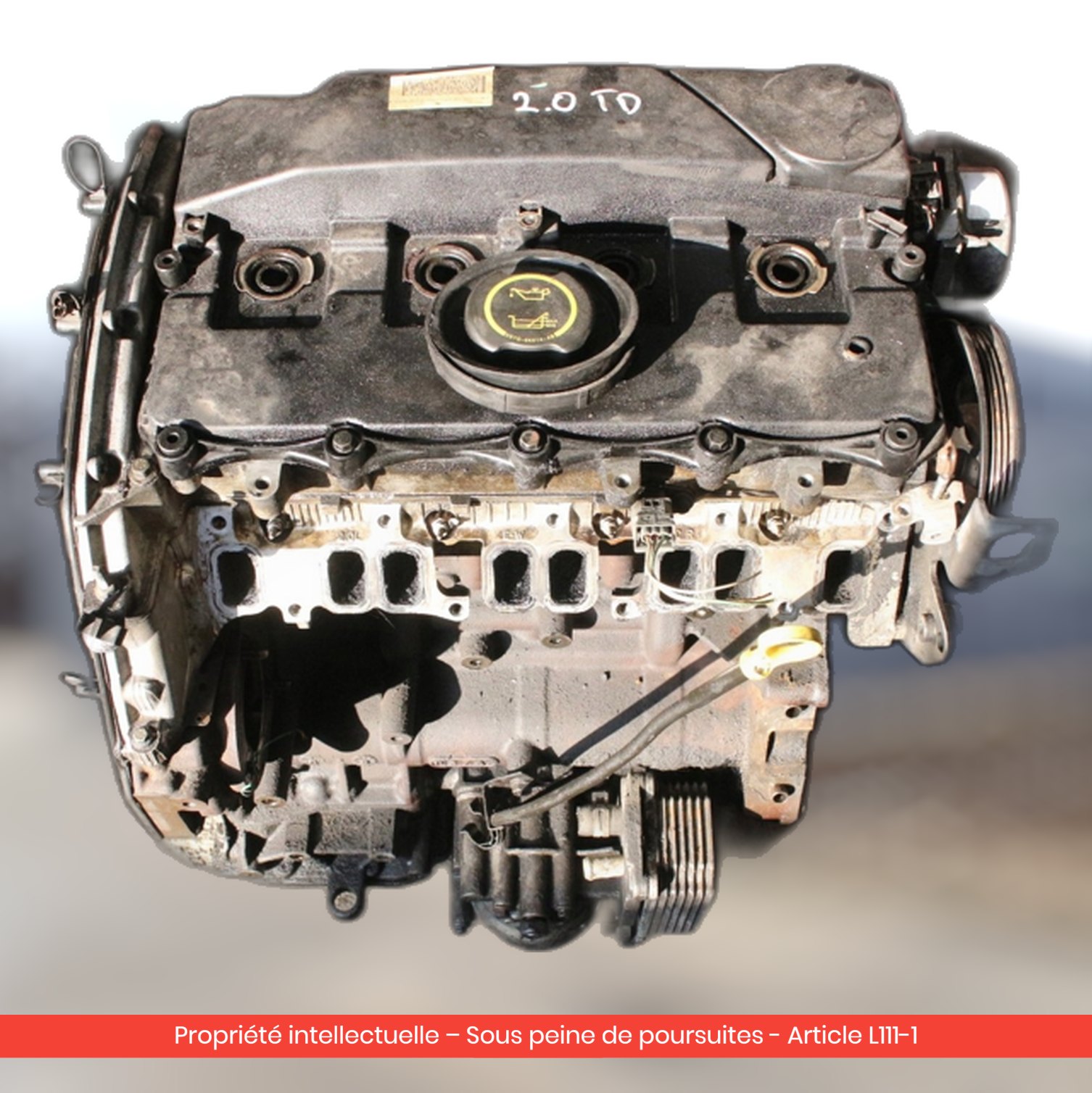 Moteur Ford Fiesta / Fusion HHJC — occasion — vue 1