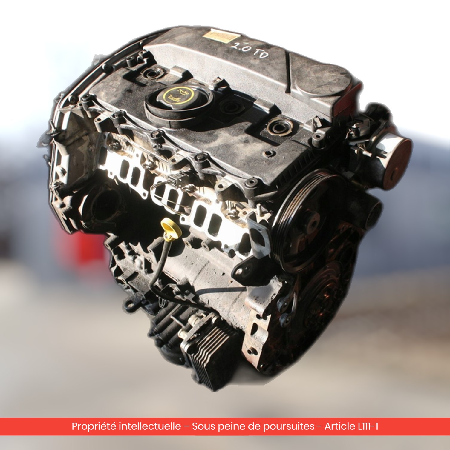 Moteur Ford Fiesta / Fusion HHJC — occasion — vue 2