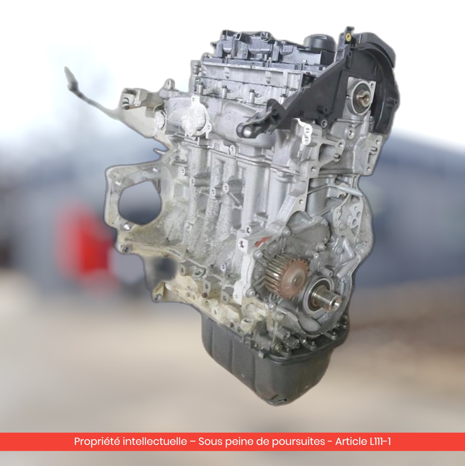 Moteur Citroën C3 A51 / Peugeot 208 / 207 8H01 — occasion — vue 2