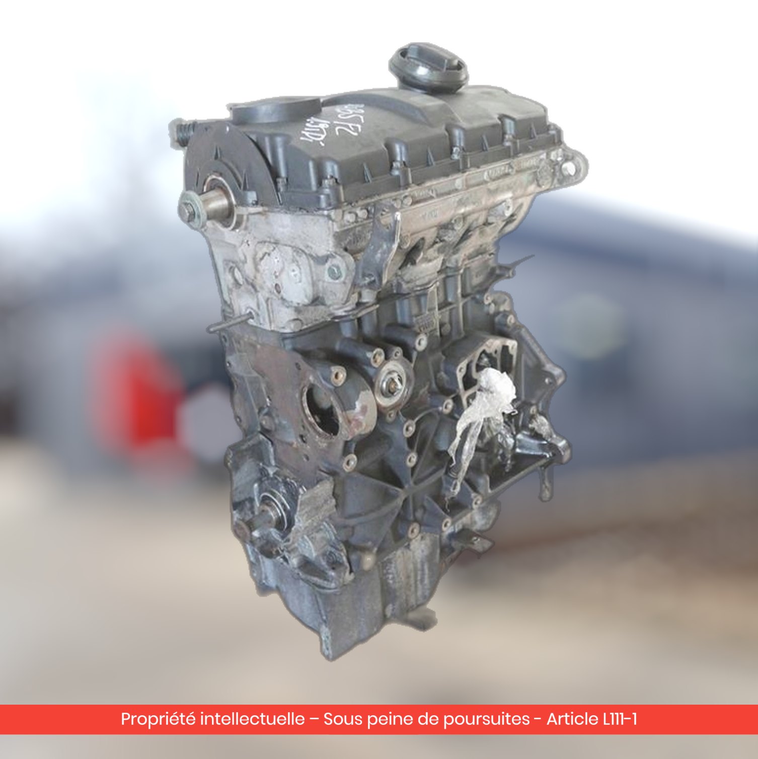 Moteur Audi A4 / Volkswagen Passat AWX-M-BX — occasion — vue 4