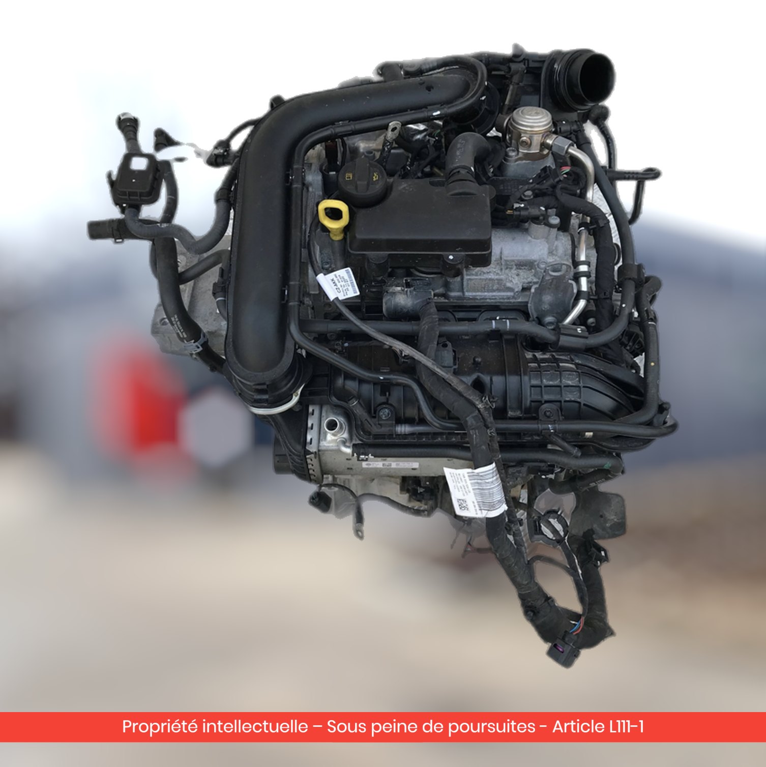 Moteur Seat Ibiza / Arona / Škoda Kamiq DLAC — occasion — vue 3