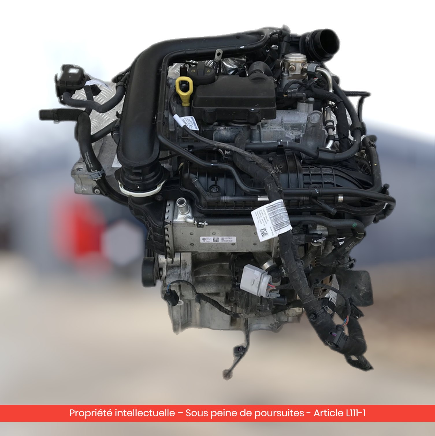 Moteur Seat Ibiza / Arona / Škoda Kamiq DLAC — occasion — vue 4