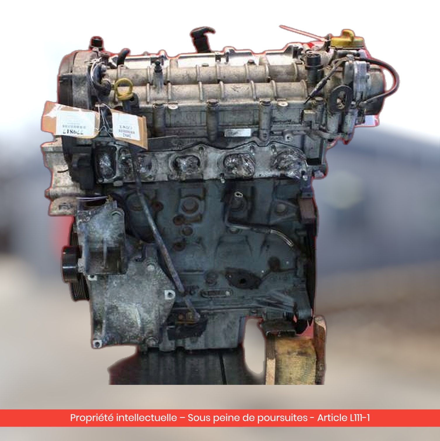 Moteur Saab 9-3 Z19DTR — occasion — vue 3