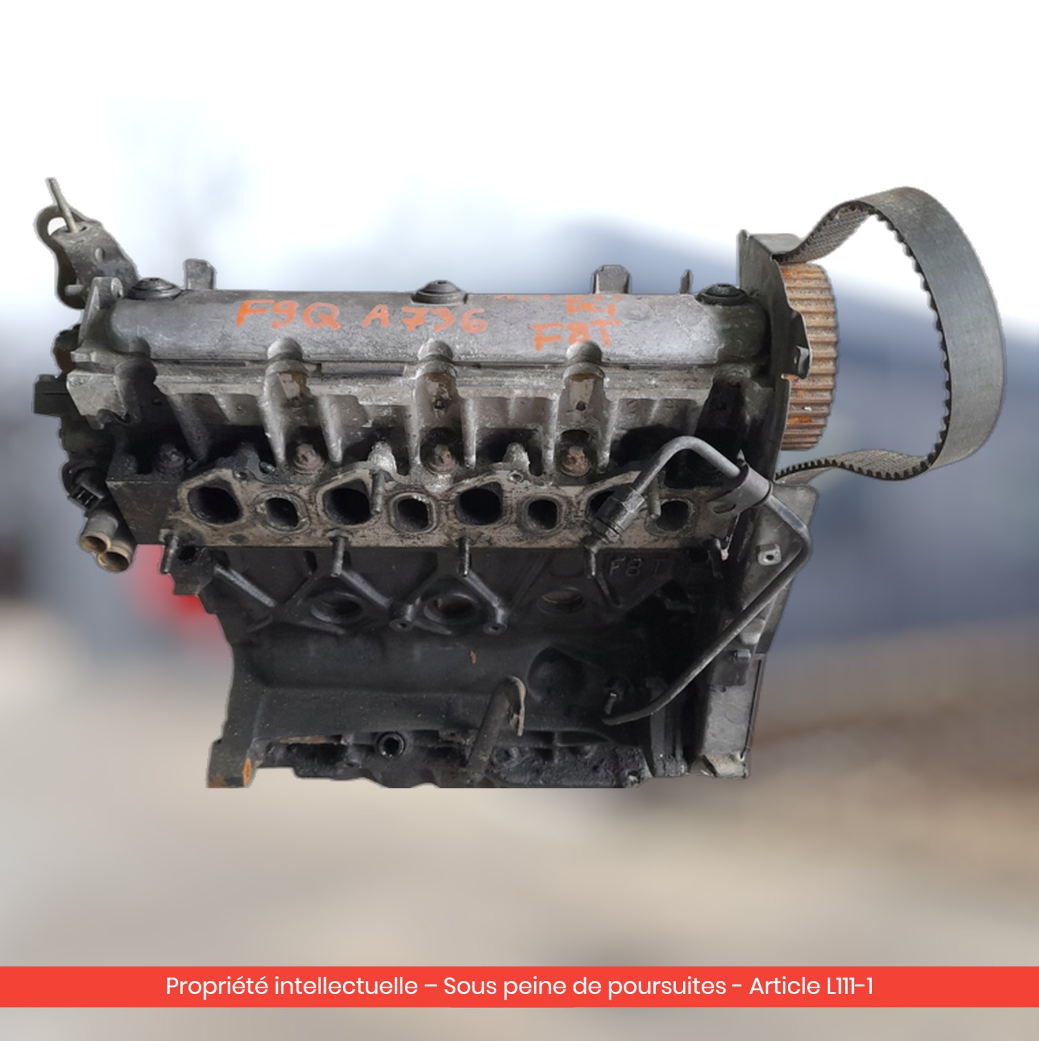 Moteur Renault Megane Scenic / Megane F9QA736 — occasion — vue 2