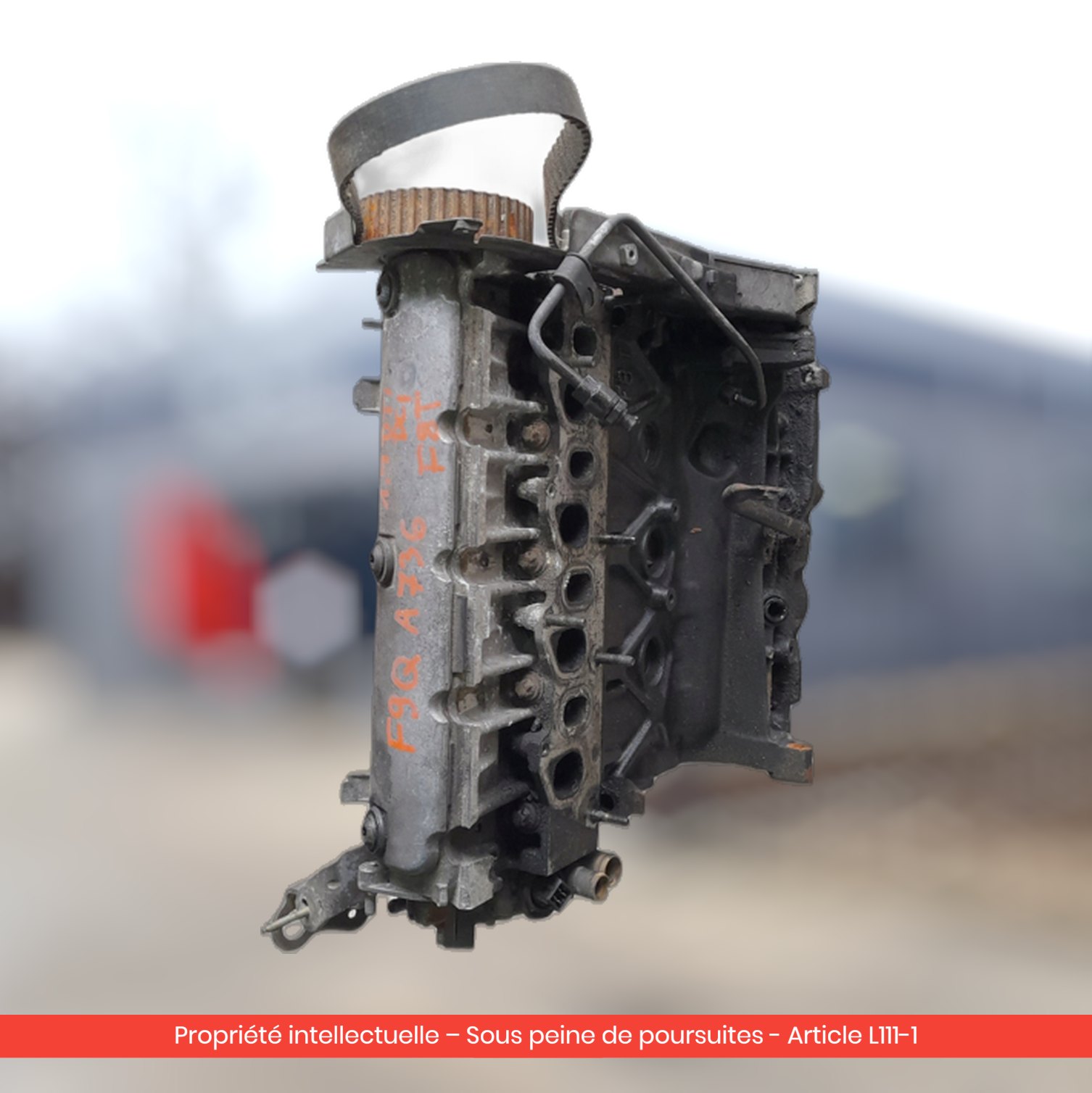 Moteur Renault Megane Scenic / Megane F9QA736 — occasion — vue 4