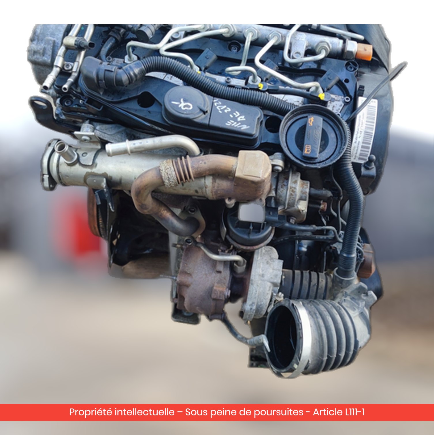 Moteur Audi Q5 / A5 / A4 CAHA — occasion — vue 3