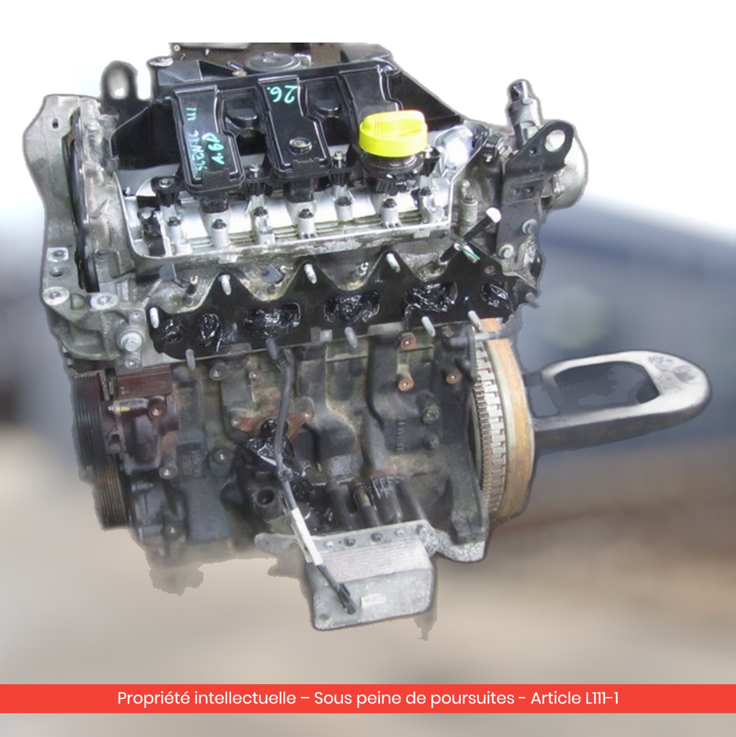 Moteur Renault Scenic III / Megane III R9MA402 — occasion — vue 2