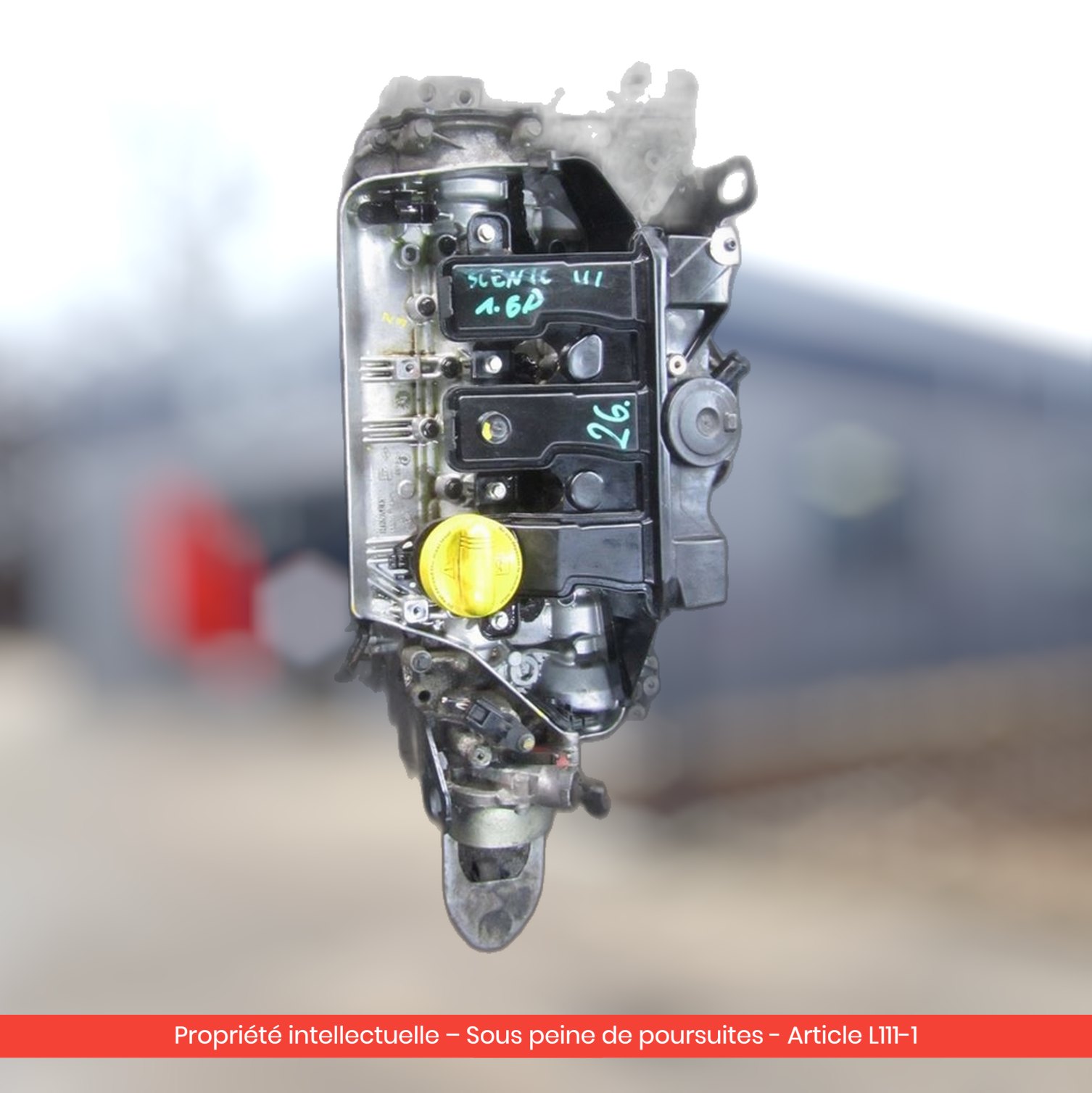 Moteur Renault Scenic III / Megane III R9MA402 — occasion — vue 3