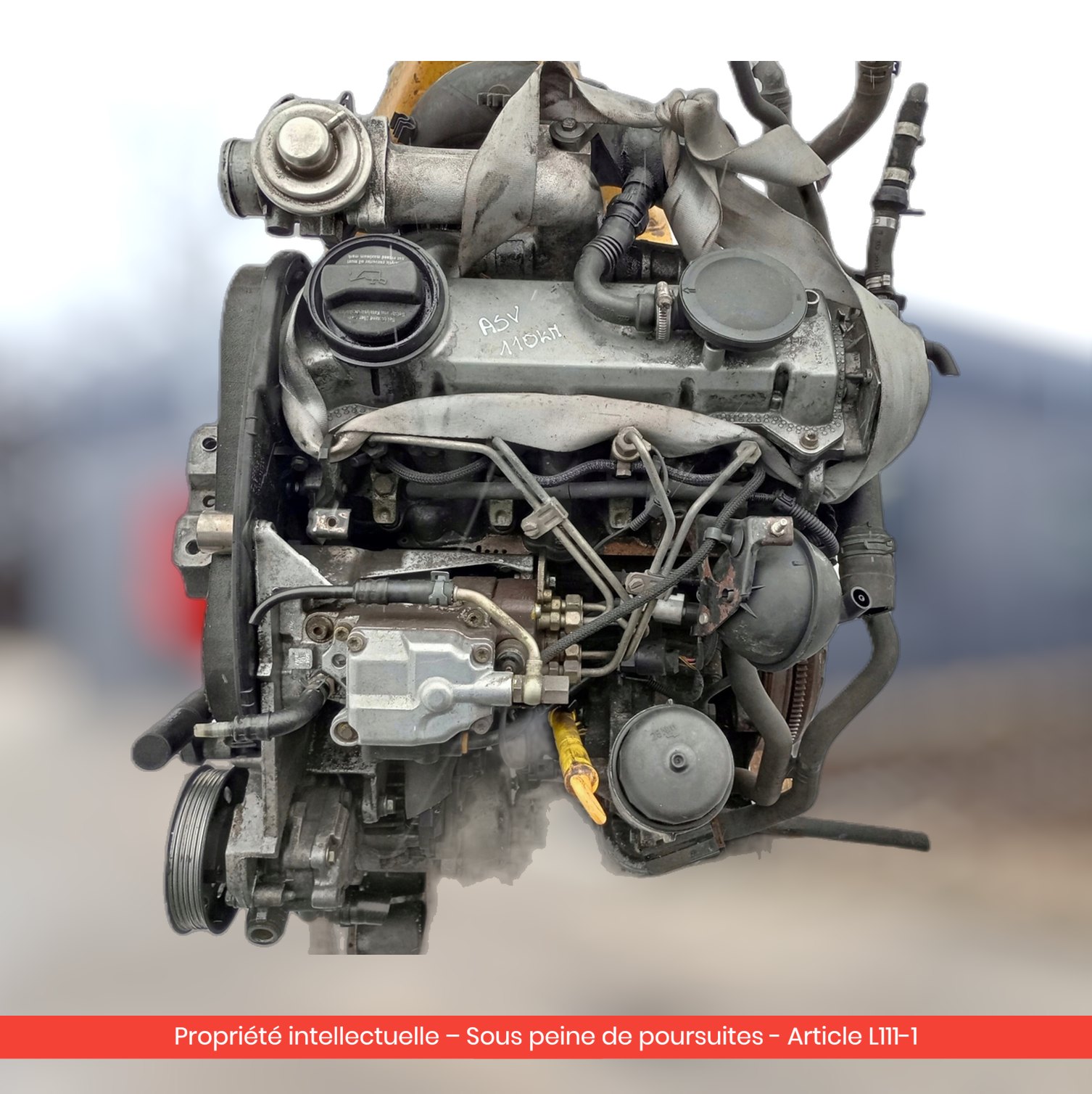 Moteur Audi A4 / Volkswagen Passat ATJ-FR — occasion — vue 4