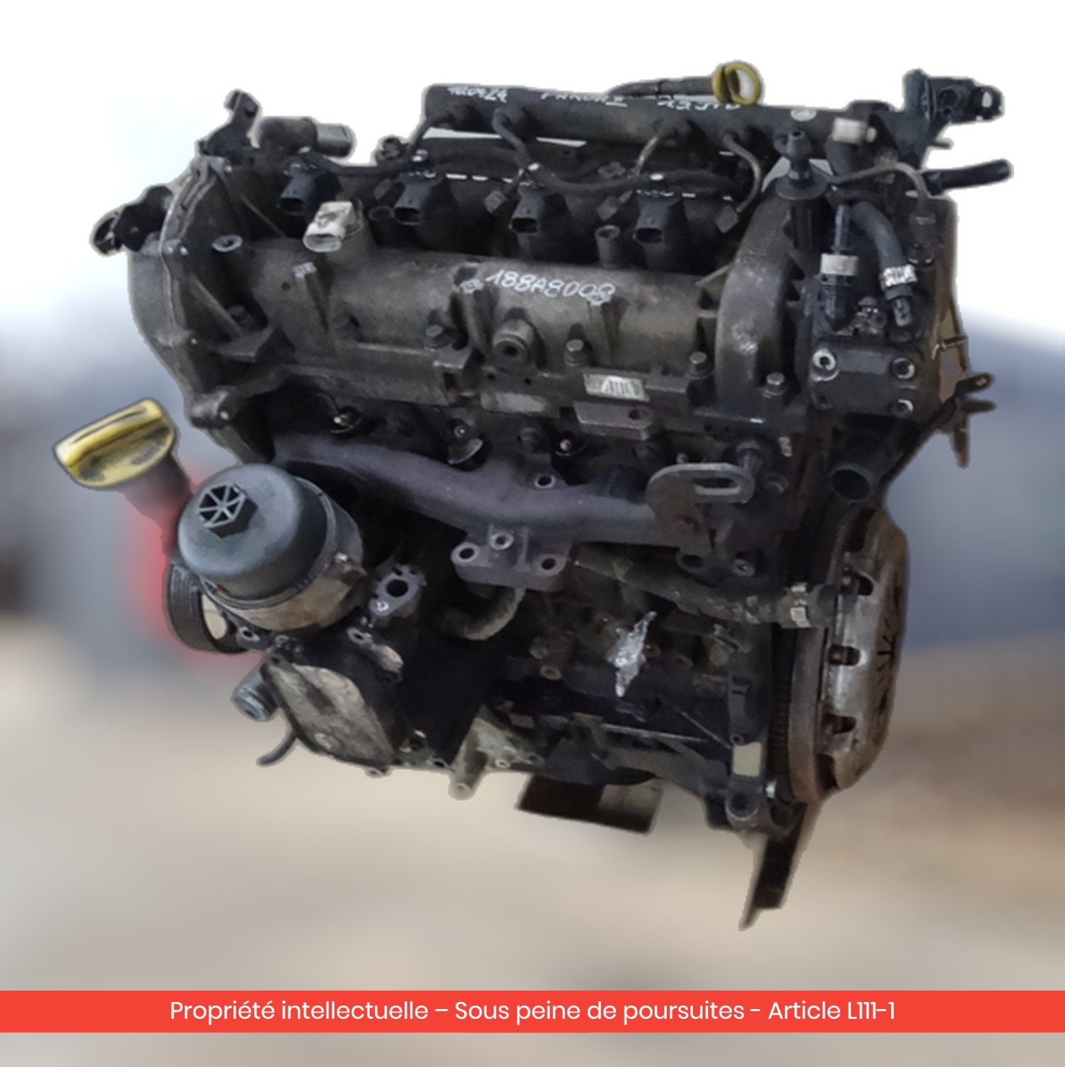 Moteur Fiat Grand Punto / Punto 350A1000-199 — occasion — vue 2