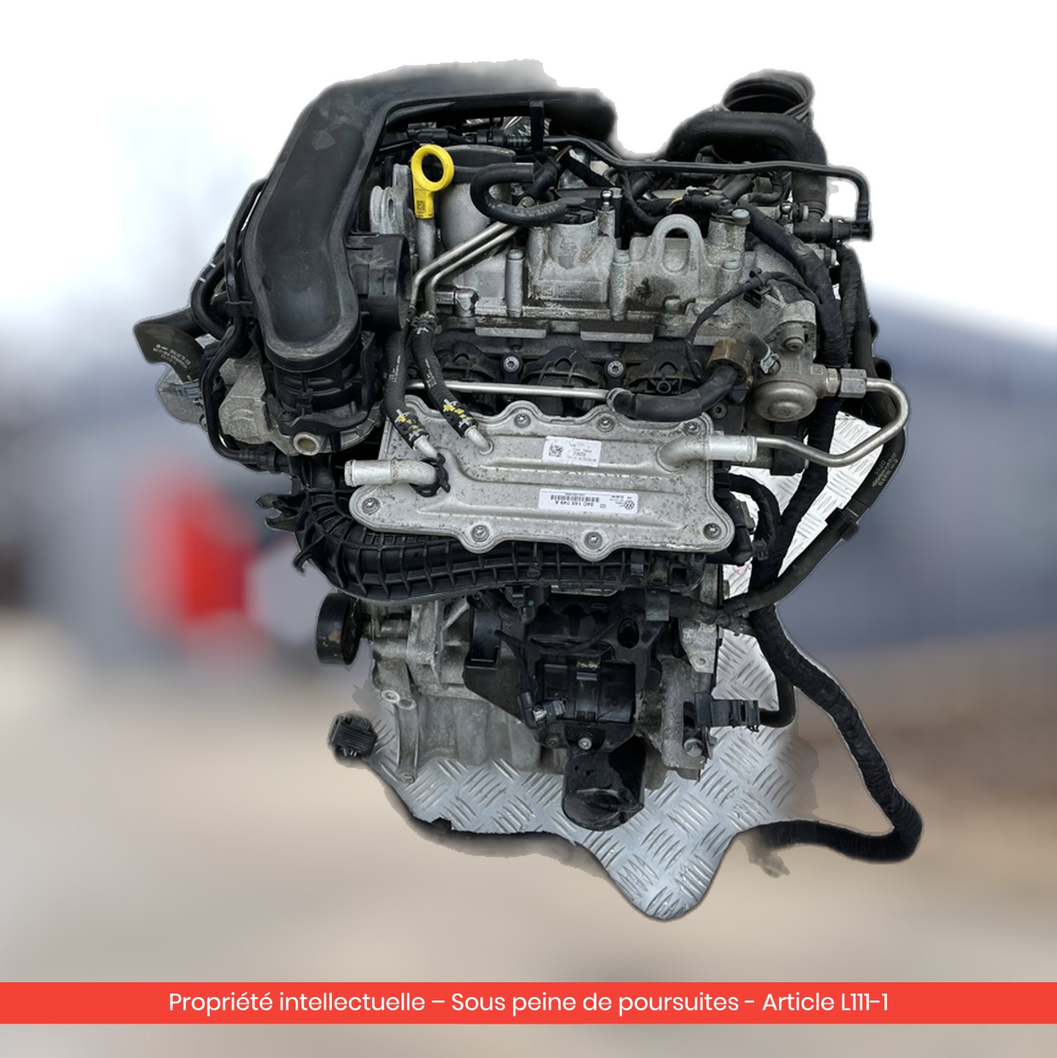 Moteur Škoda Fabia / Rapid DKRC — occasion — vue 3