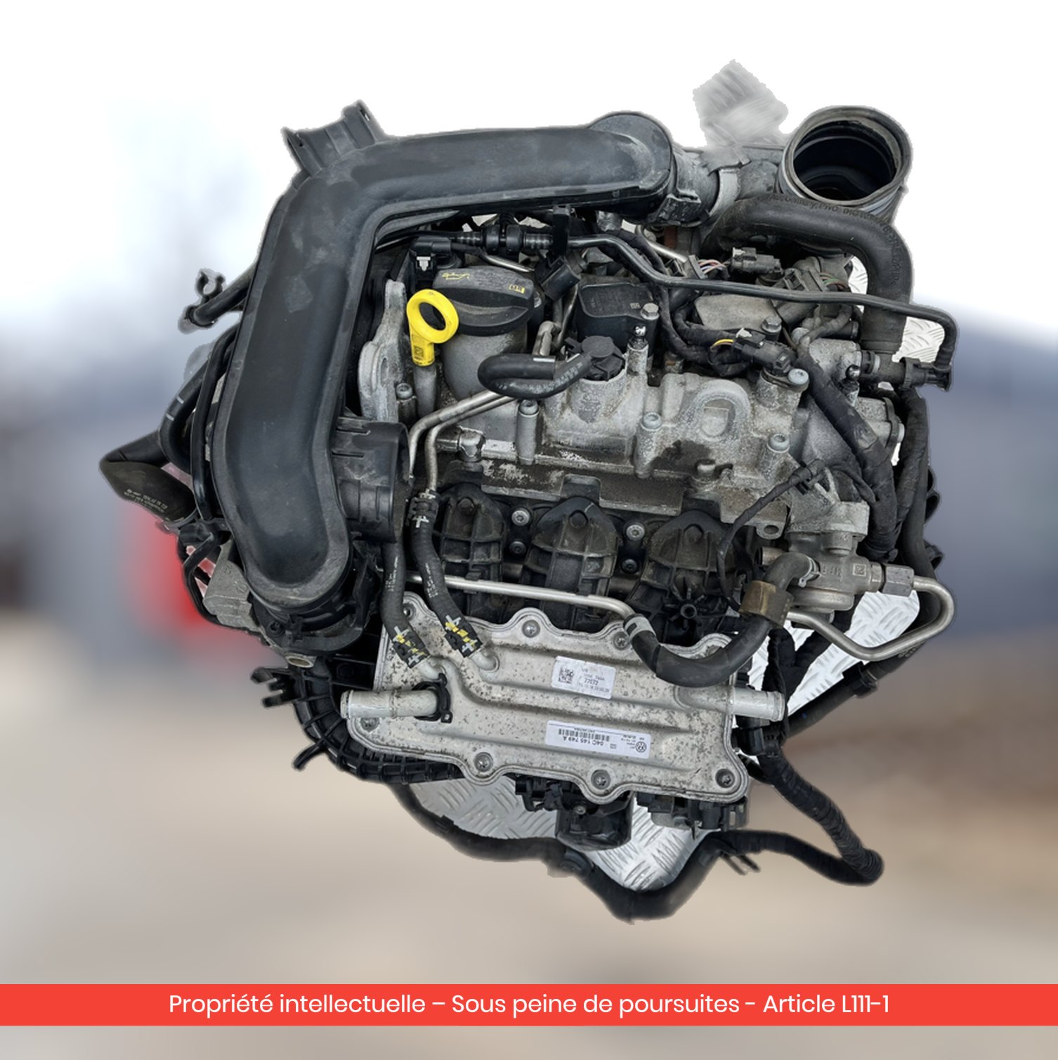 Moteur Škoda Fabia / Rapid DKRC — occasion — vue 4