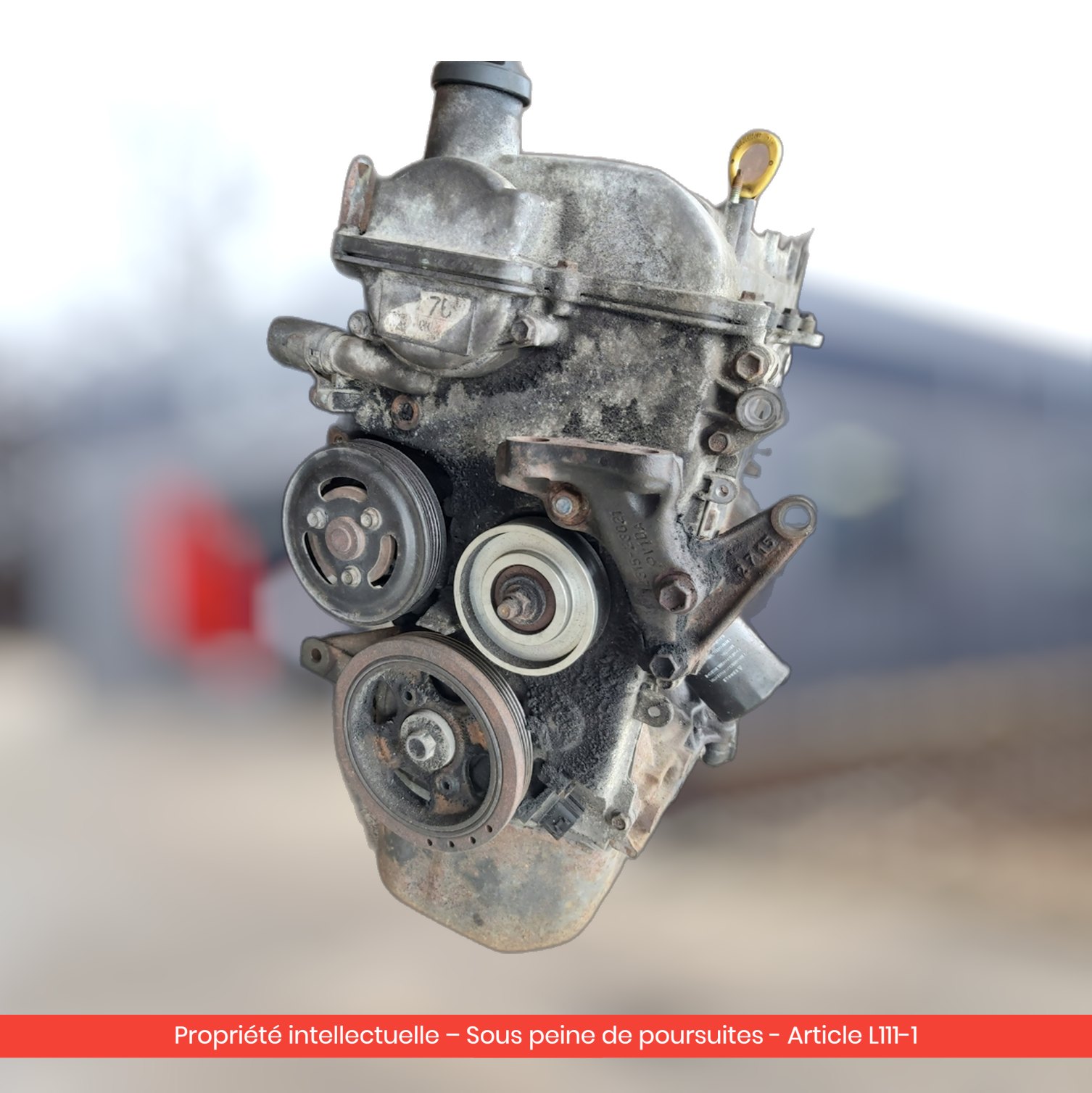 Moteur Daihatsu Charade / Toyota Yaris / Yaris Wvti 1NR-FE-OK — occasion — vue 2