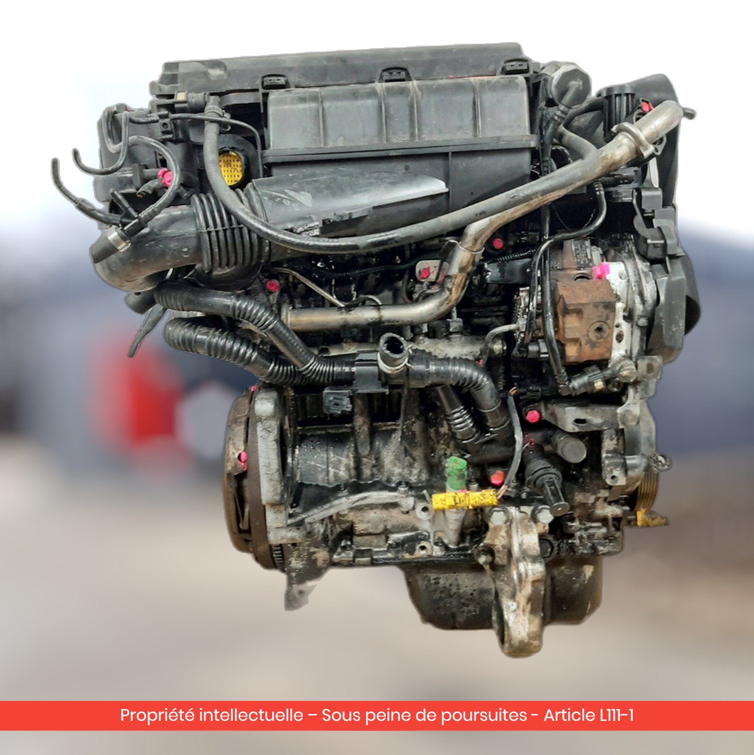 Moteur Citroën C3 / Peugeot 206 8HX — occasion — vue 2