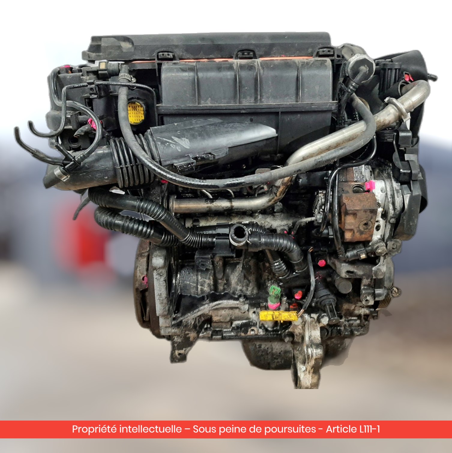 Moteur Citroën C3 / Peugeot 206 8HX — occasion — vue 3