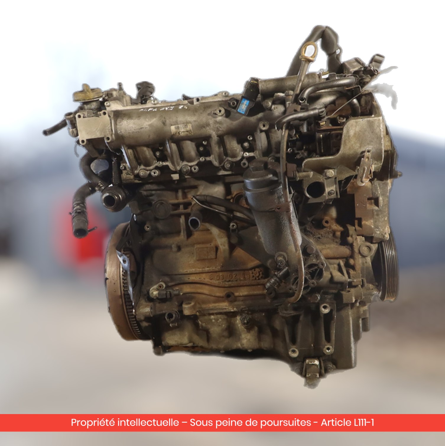 Moteur Alfa Romeo 159 / Romeo Brera 939A3000 — occasion — vue 3