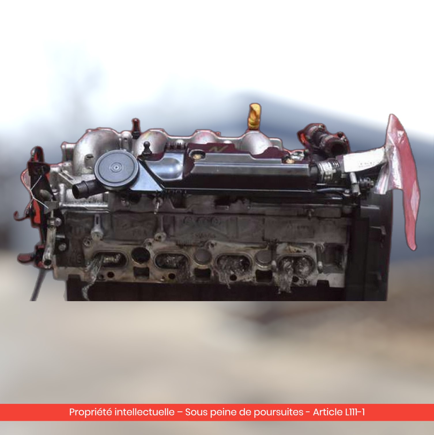 Moteur Citroën C5 X7 / C8 / Lancia Phedra 4H01 — occasion — vue 2