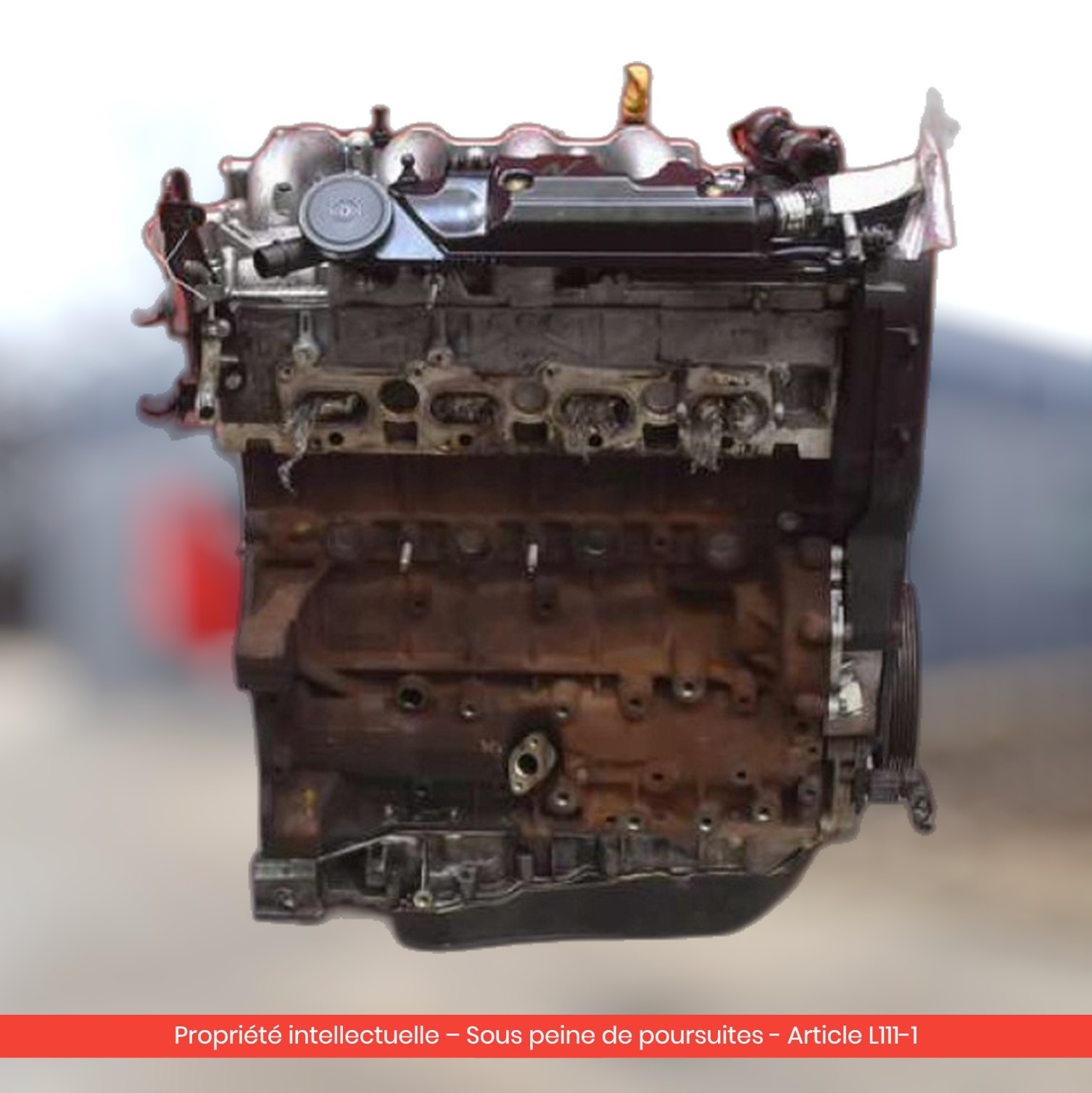 Moteur Citroën C5 X7 / C8 / Lancia Phedra 4H01 — occasion — vue 3