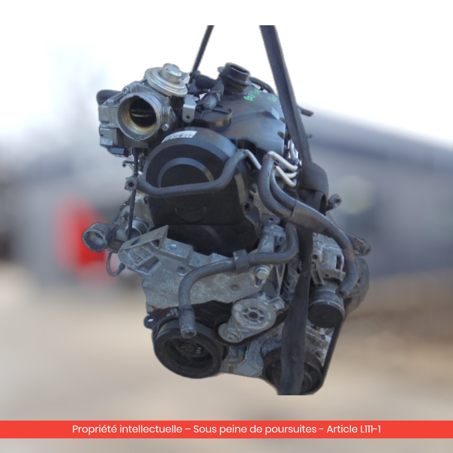 Moteur Volkswagen Golfv / Touran BXF — occasion — vue 4