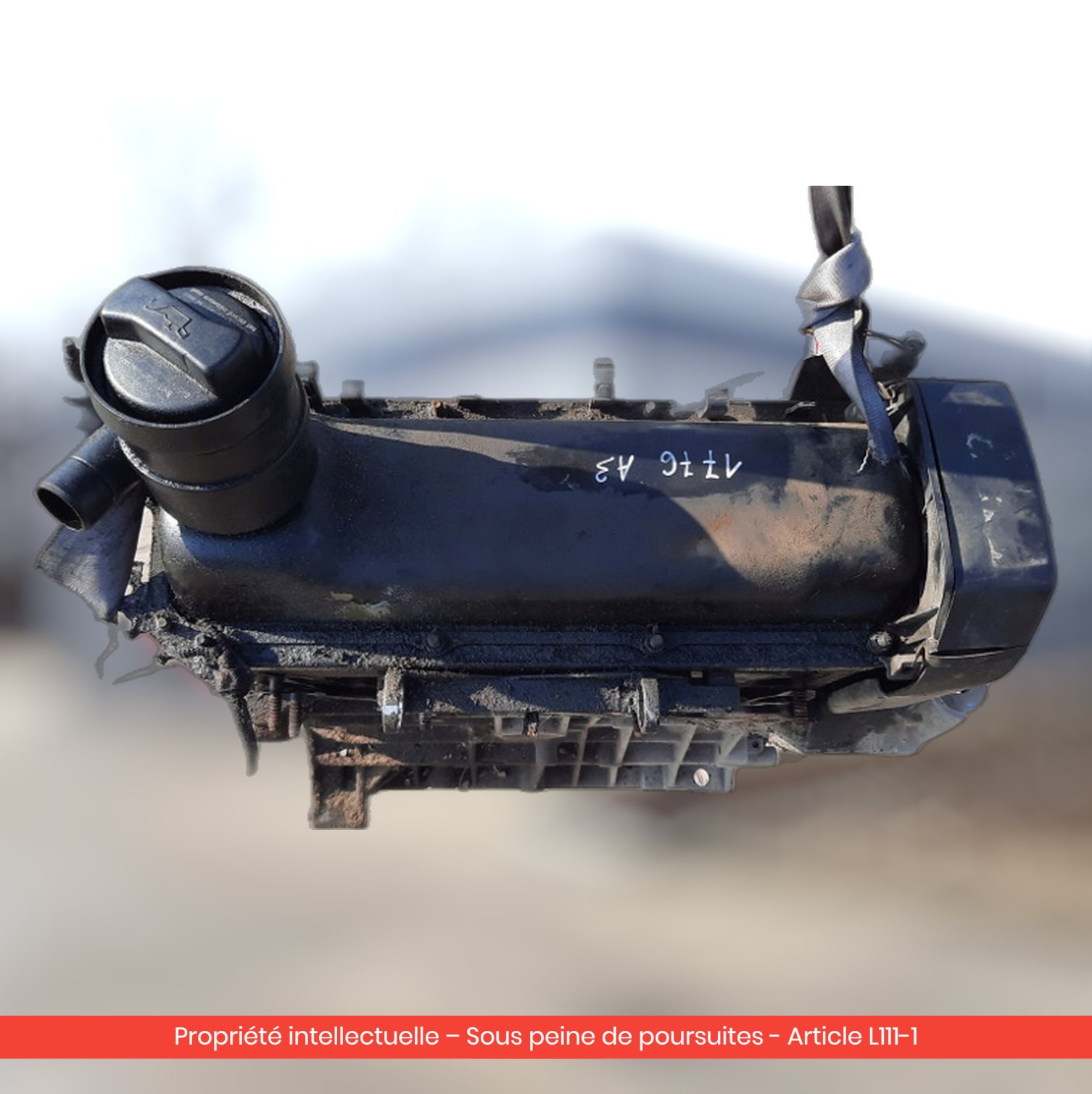 Moteur Audi A3 / Volkswagen Golf IV AGN — occasion — vue 4