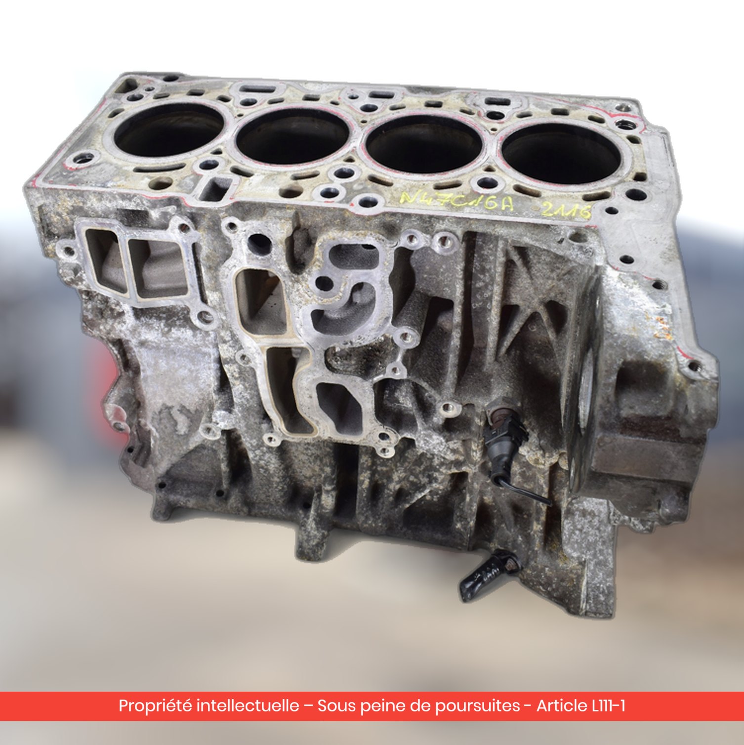 Moteur BMW 114 F20 / 114 F21 / 116 F20 N47D16A — occasion — vue 4