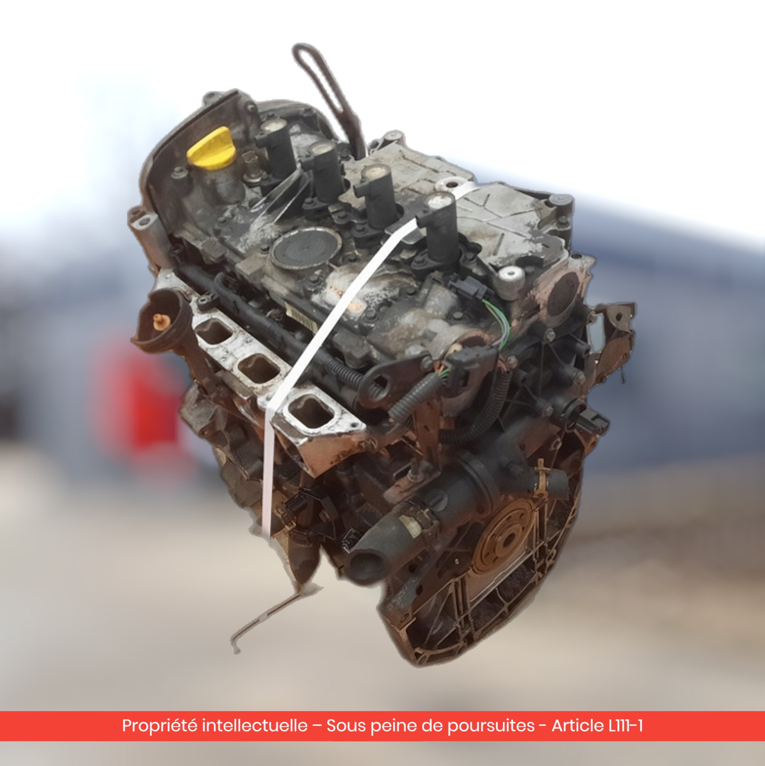 Moteur Renault Megane III / Scenic III K4MR858 — occasion — vue 1