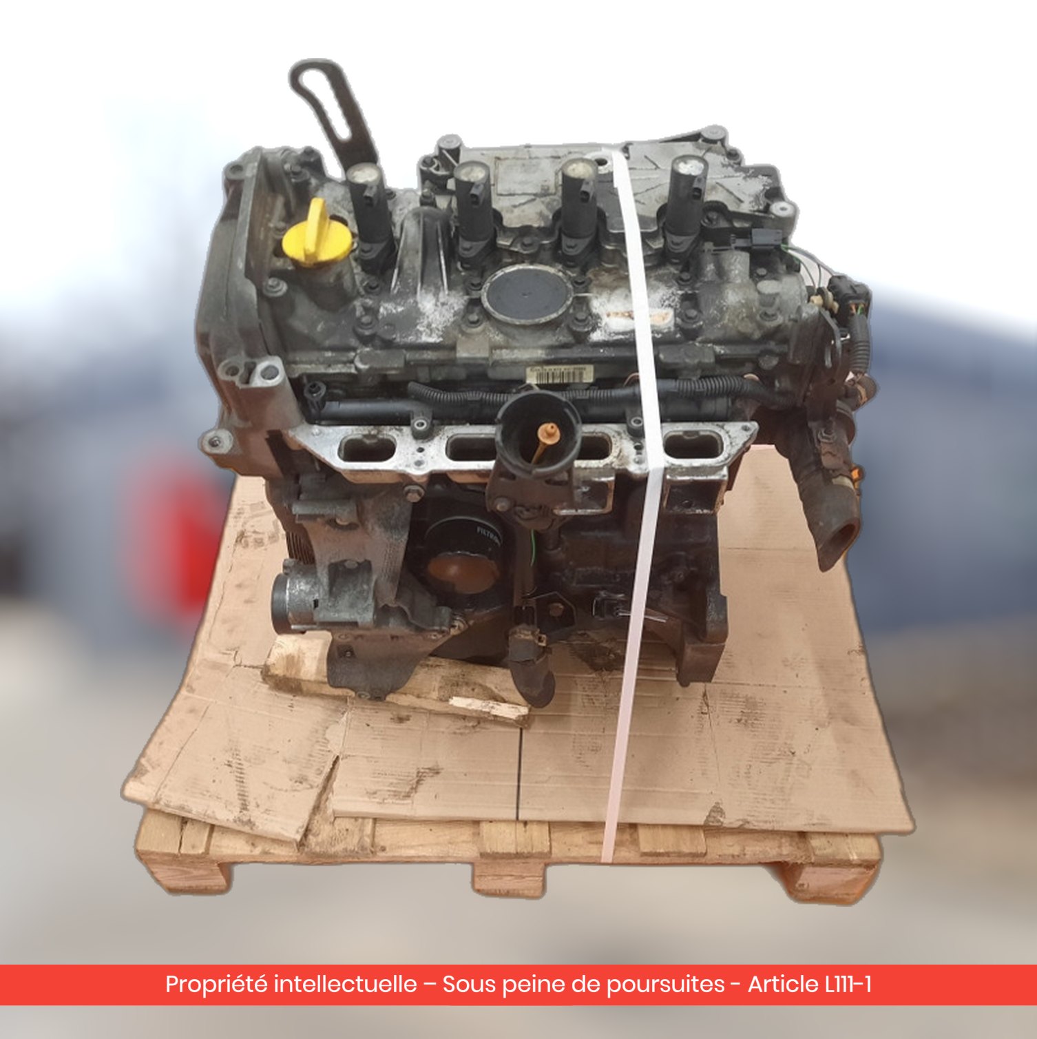 Moteur Renault Megane III / Scenic III K4MR858 — occasion — vue 2