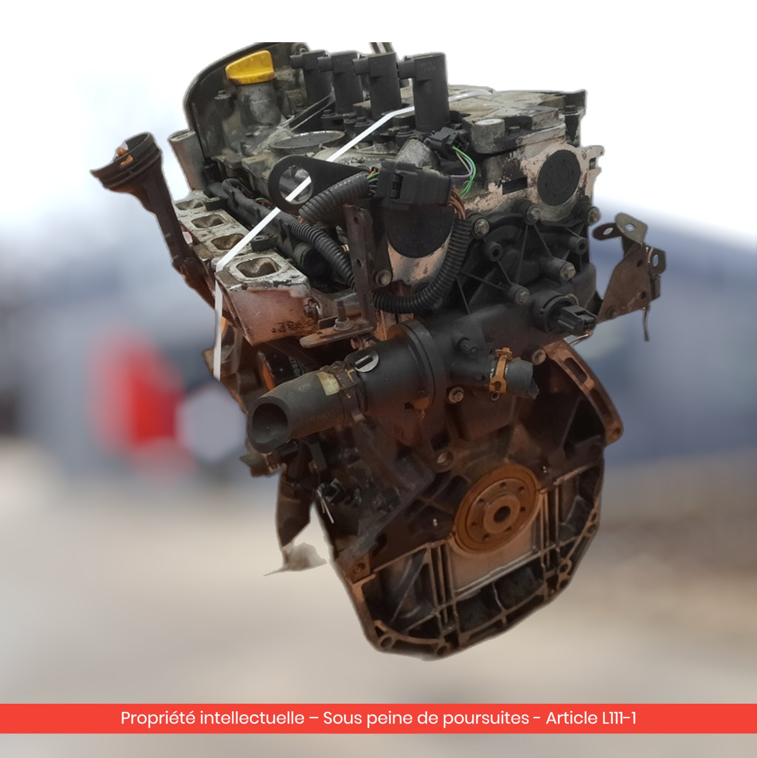 Moteur Renault Megane III / Scenic III K4MR858 — occasion — vue 3
