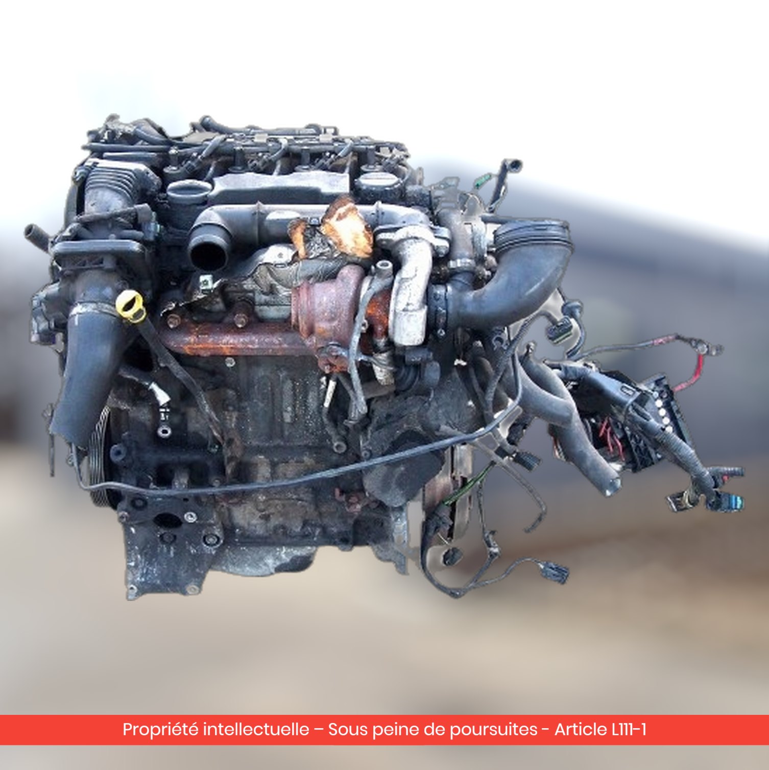 Moteur Ford Fusion / Fiesta HHJA — occasion — vue 3
