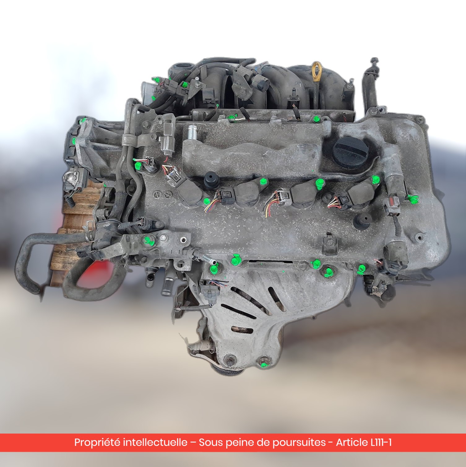 Moteur Toyota Auris / Prius 2ZR-FXE-0T162 — occasion — vue 4