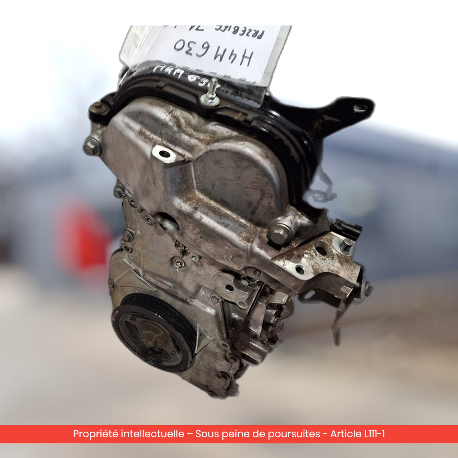 Moteur Renault Megane IV / Captur II / Captur H4MB630 — occasion — vue 4