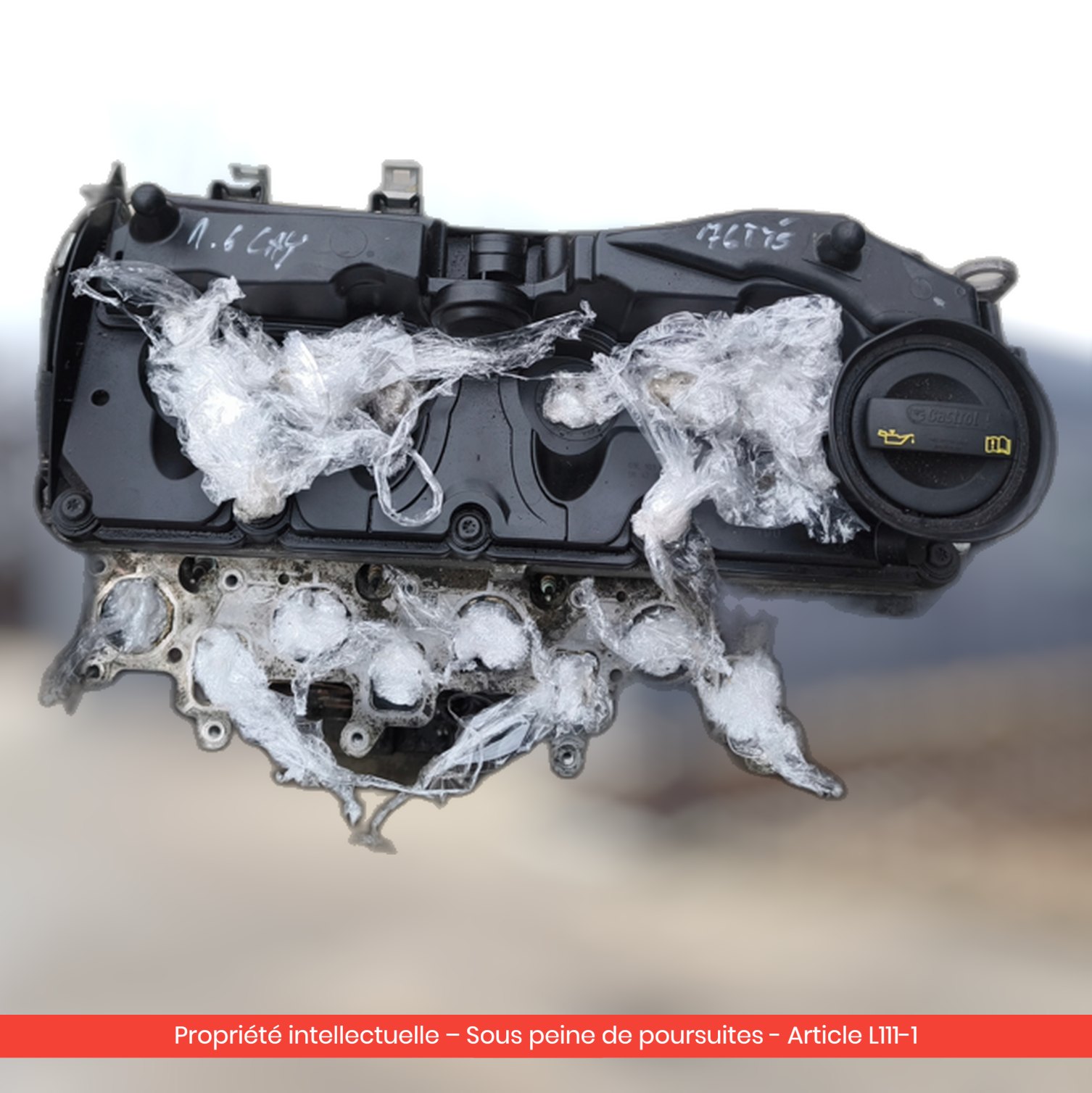 Moteur Seat Ibiza / Škoda Fabia / Volkswagen Polo CAY-Q-QX — occasion — vue 3