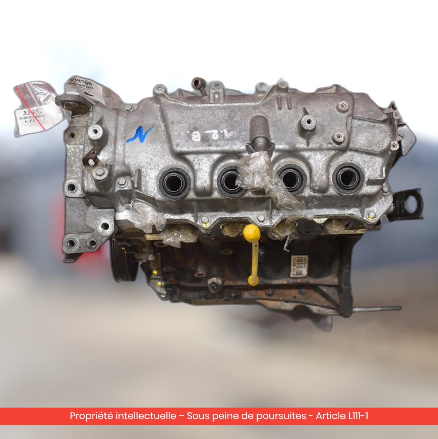 Moteur Renault Modus / Clio III D4FH786 — occasion — vue 2