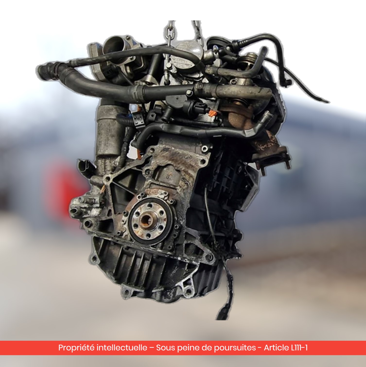 Moteur Seat Ibiza / Volkswagen Golf IV AQM — occasion — vue 2