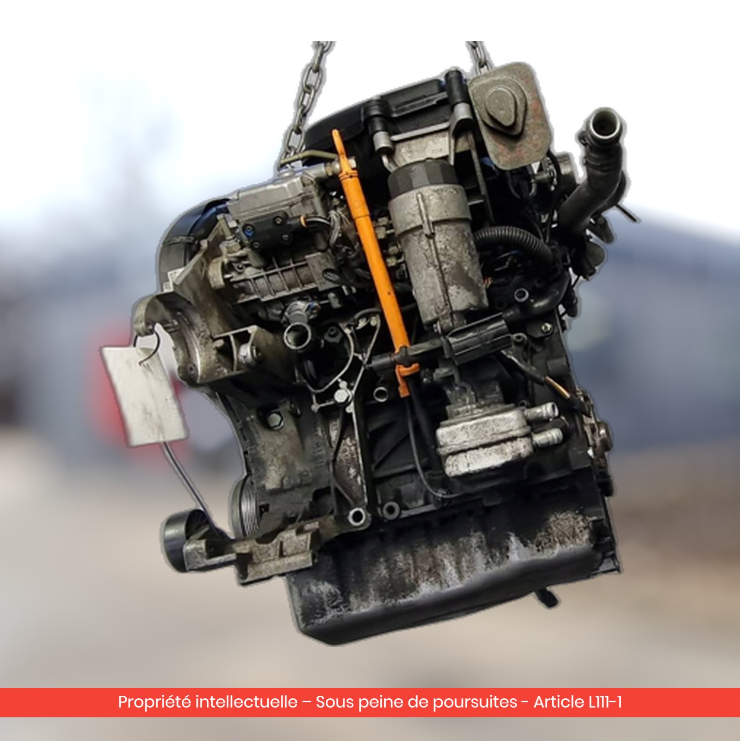 Moteur Seat Ibiza / Volkswagen Golf IV AQM — occasion — vue 3