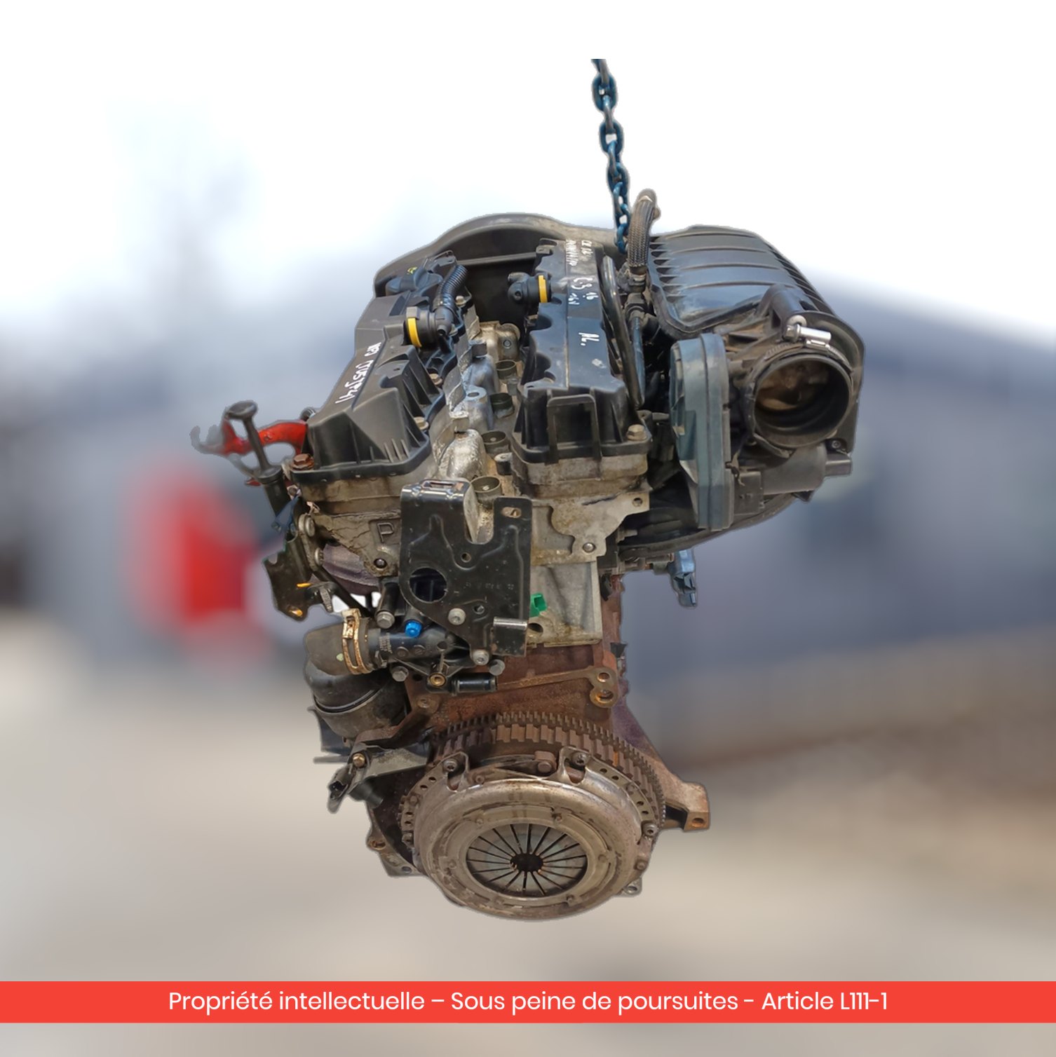 Moteur Citroën Berlingo III / Peugeot Partner III NFU-JY — occasion — vue 2