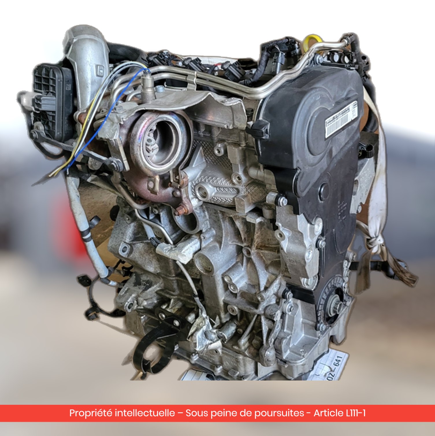 Moteur Audi A3 / Volkswagen Golf VII CUKB — occasion — vue 2