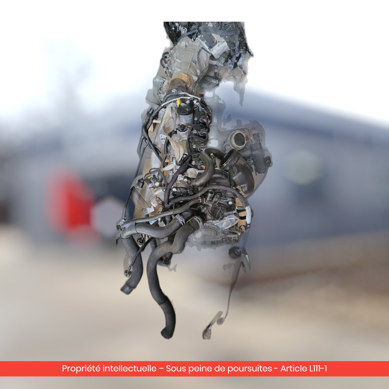 Moteur Audi A3 / Volkswagen Golf VII CUKB — occasion — vue 3