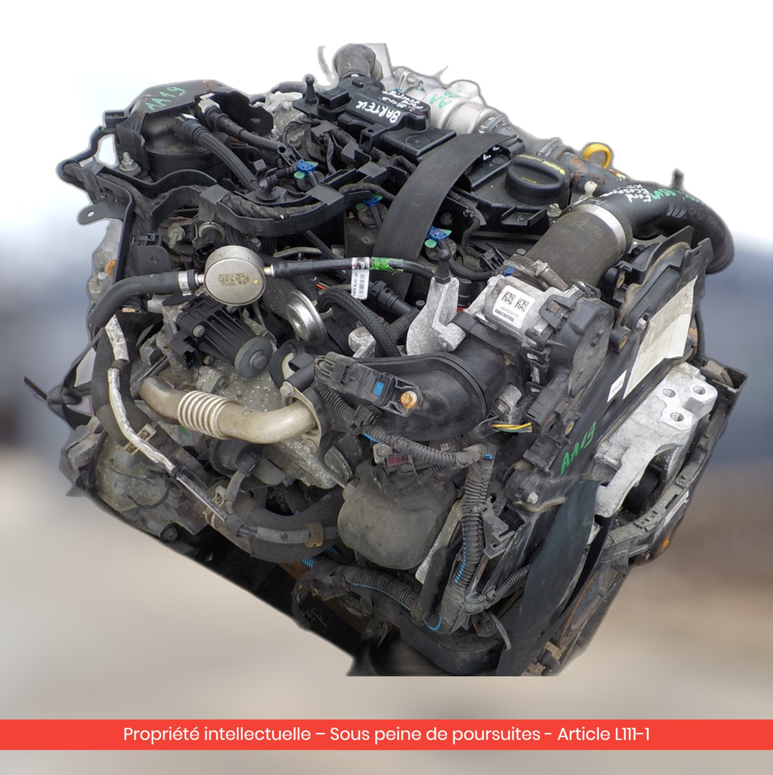 Moteur Ford Fiesta / Ecosport XVJD — occasion — vue 4