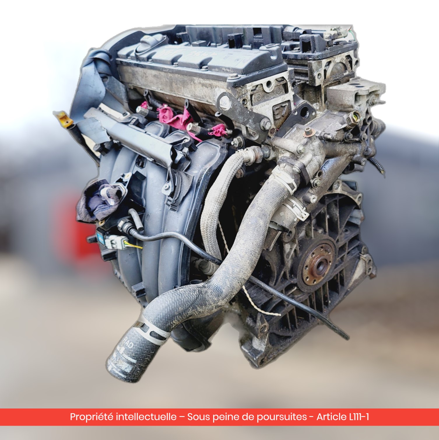 Moteur Peugeot 206 / 307 KFU-GE — occasion — vue 3