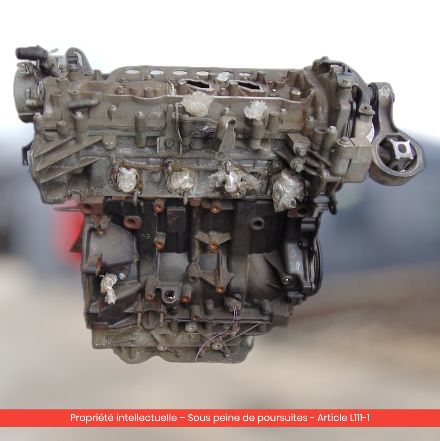 Moteur Opel Vivaro / Renault Trafic II M9RE780 — occasion — vue 2