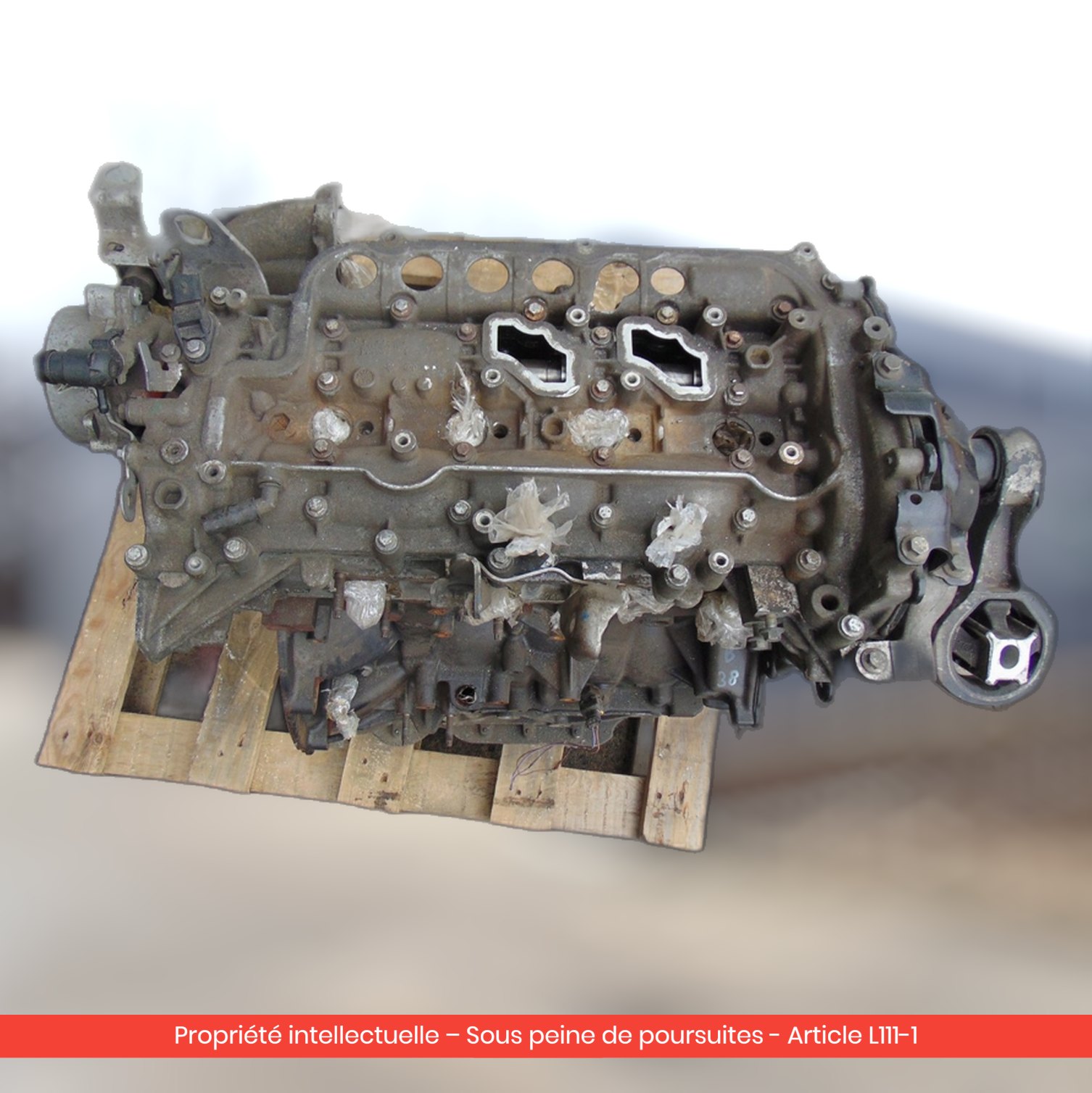 Moteur Opel Vivaro / Renault Trafic II M9RE780 — occasion — vue 3