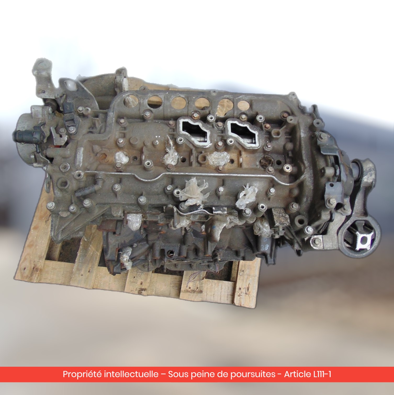Moteur Opel Vivaro / Renault Trafic II M9RE780 — occasion — vue 4