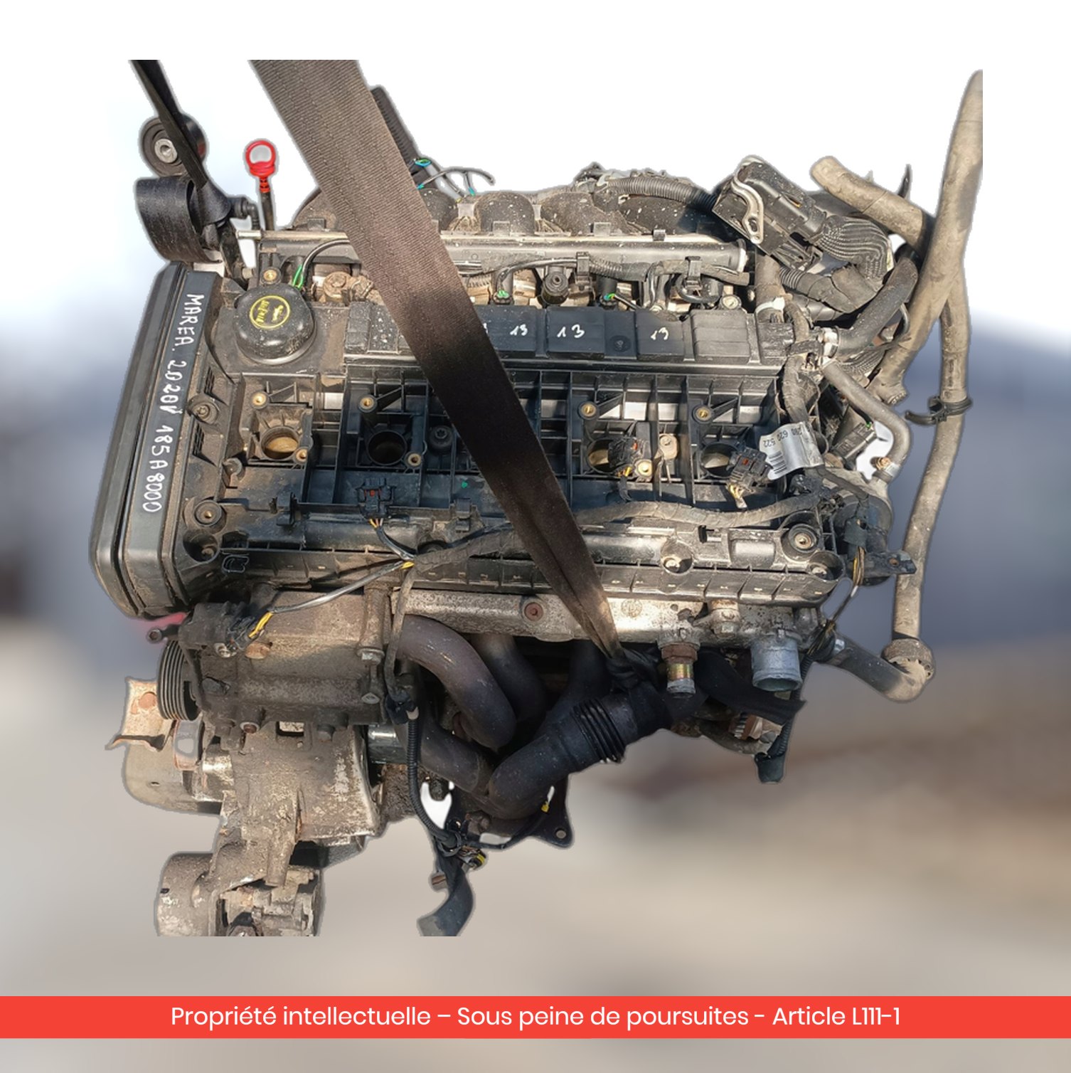 Moteur Fiat Bravo / Lancia Delta 198A2000 — occasion — vue 3