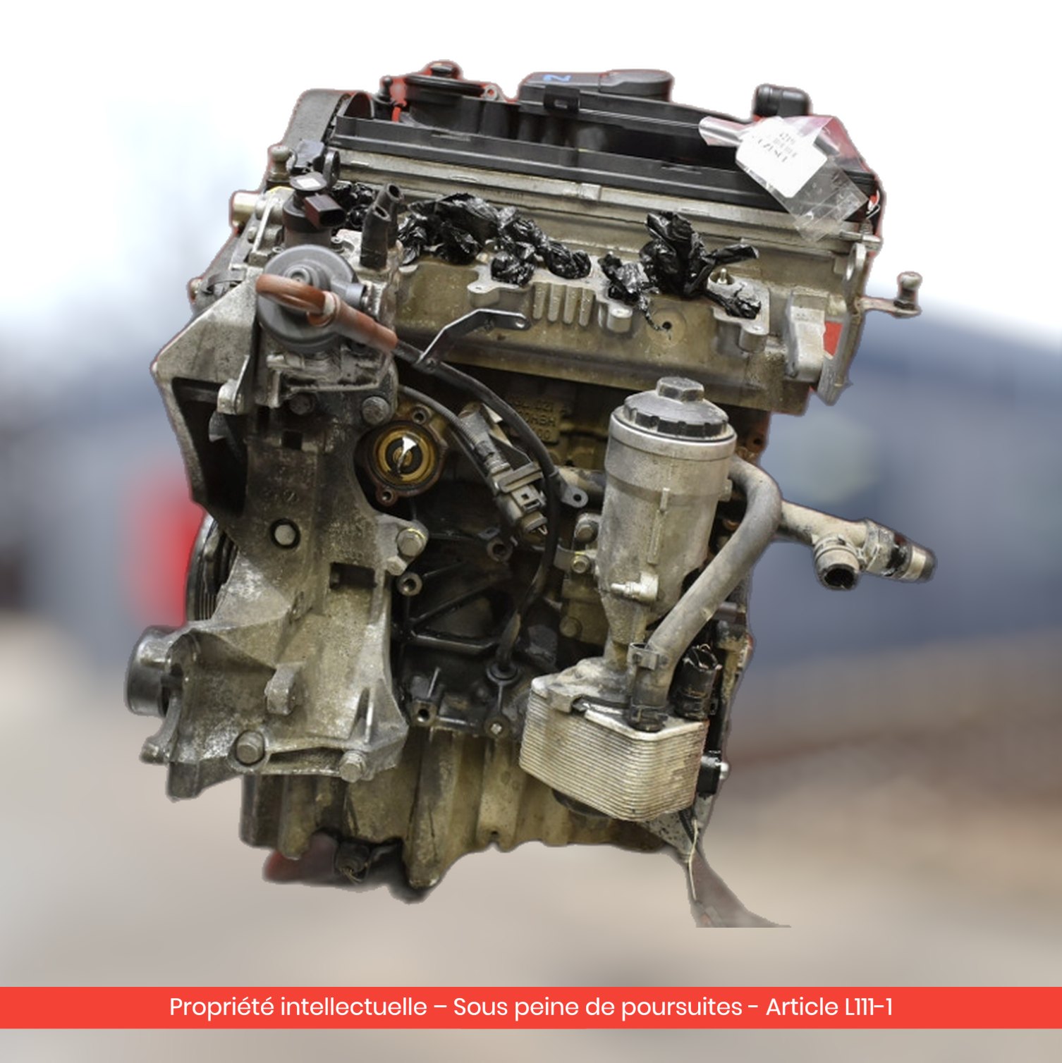 Moteur Citroën AX / Saxo / Peugeot 106 CDZ — occasion — vue 2