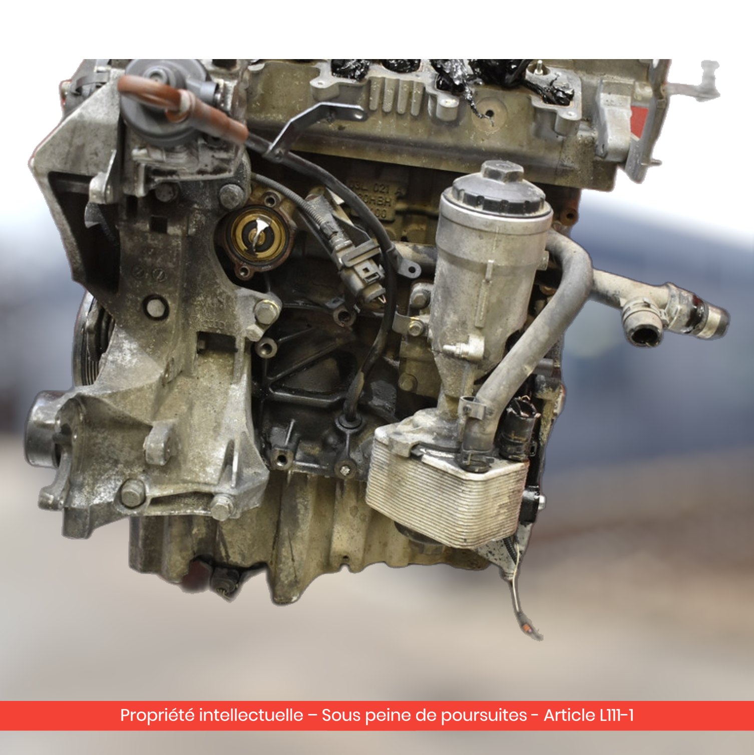 Moteur Citroën AX / Saxo / Peugeot 106 CDZ — occasion — vue 4