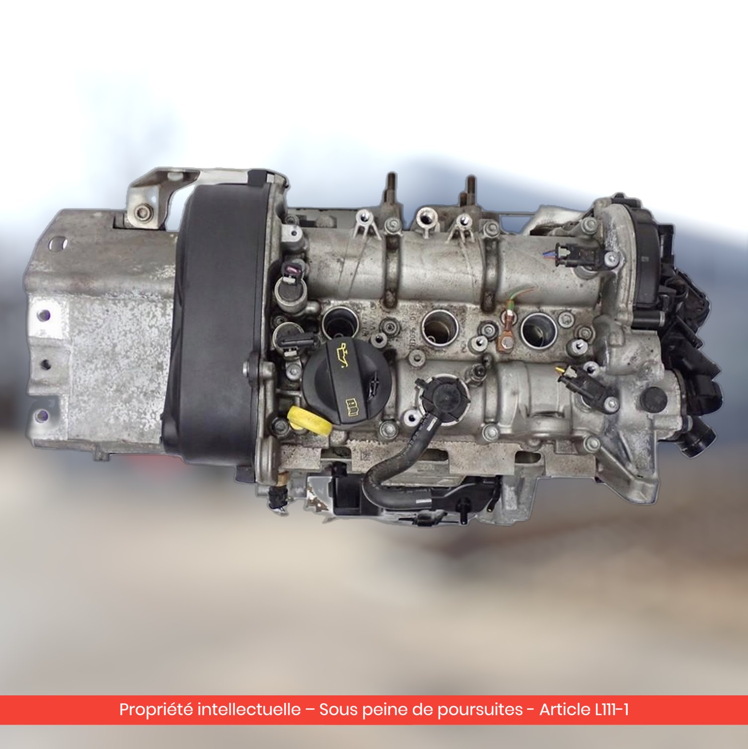 Moteur Seat Alhambra / Volkswagen T-Cross / Polo DKJA — occasion — vue 3