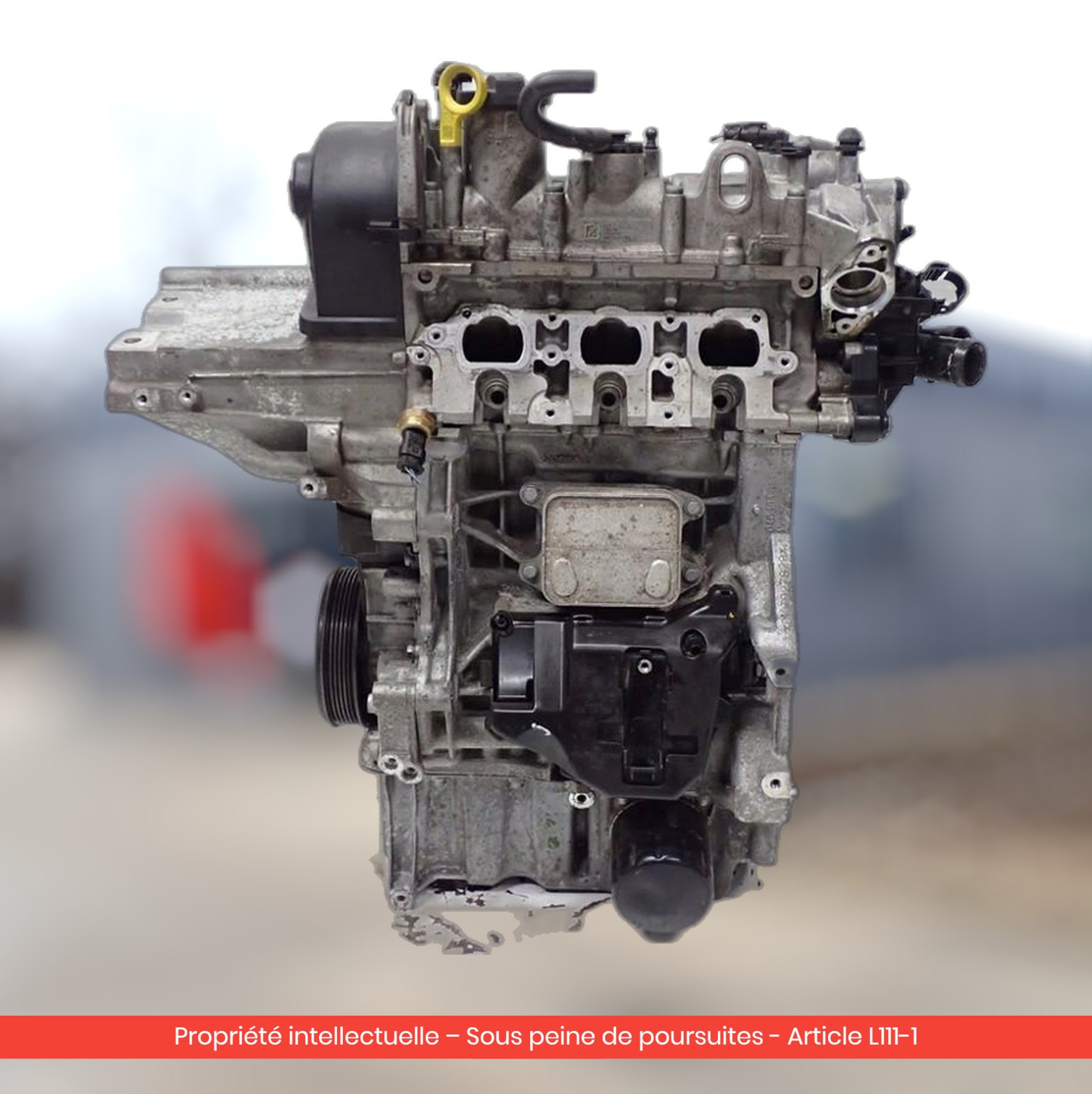Moteur Seat Alhambra / Volkswagen T-Cross / Polo DKJA — occasion — vue 4