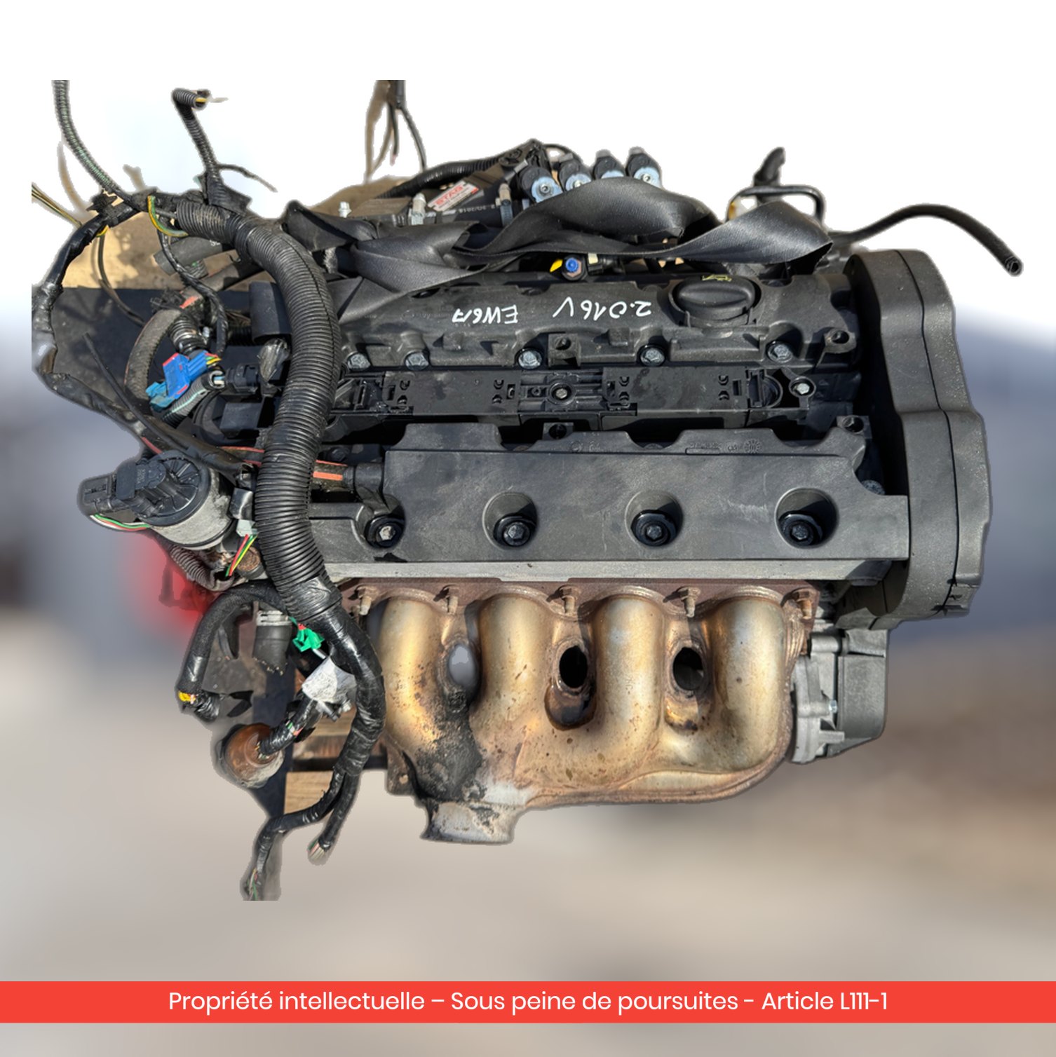 Moteur Citroën Xsara Picasso / C5 / C5 II 6FZ — occasion — vue 4