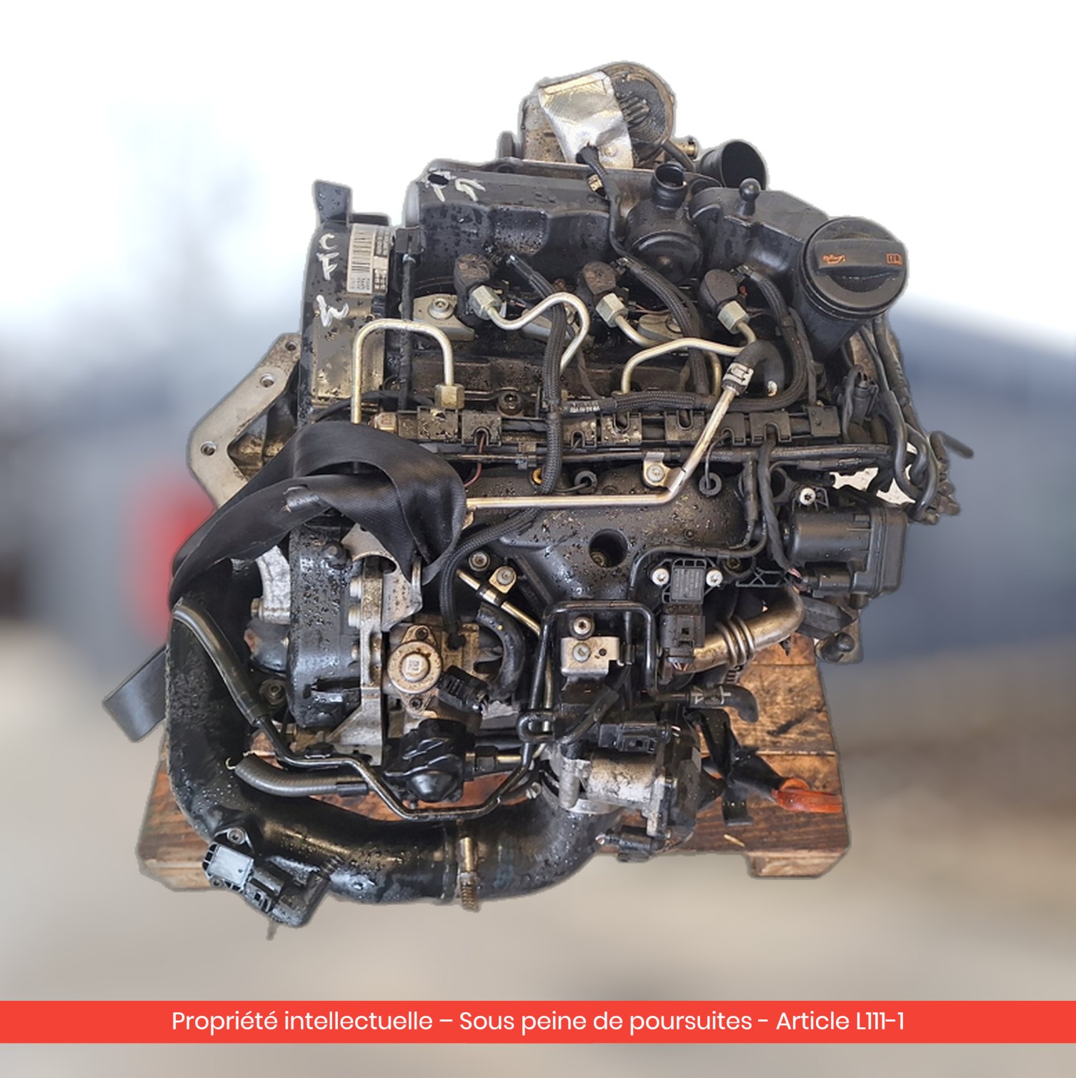 Moteur Citroën C1 II / Peugeot 108 CFB II — occasion — vue 1